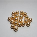 Plastové perličky sv.lososové, 8mm, 50ks v balení