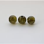 Praskačky - kulička 6mm - olivová barva, 30ks